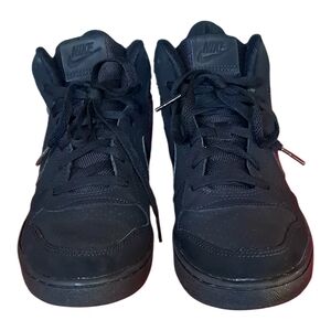 Nike Court Borough Mids All Black